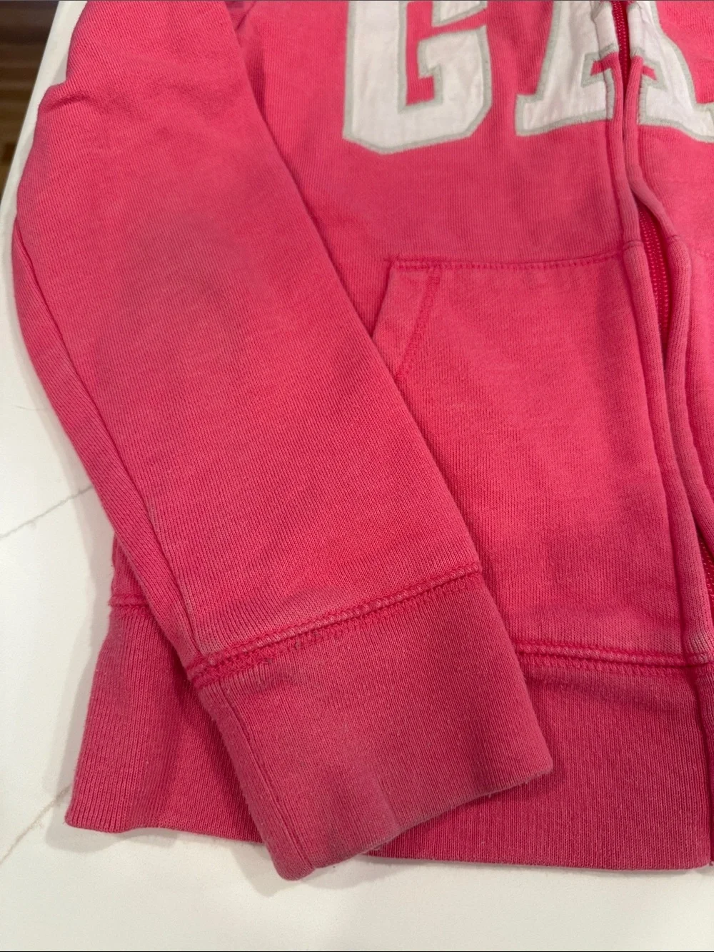 GAP Girls Bright Pink Hoodie & Joggers Set
